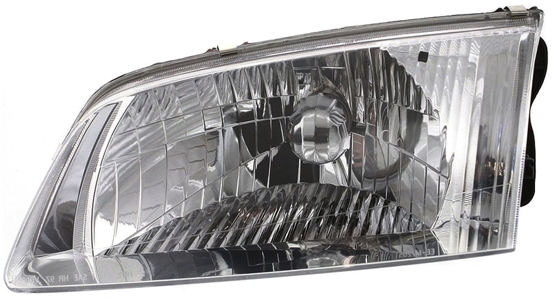 Headlight Assembly for Mazda 626 2000-2002, Left (Driver), Halogen, without Bracket, Replacement