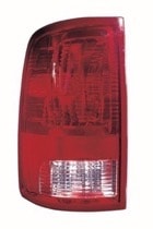 Left (Driver) Rear Tail Light Assembly for 2009 - 2022 Full-Size Dodge Ram, Includes Lens; 55277415AF, Replacement