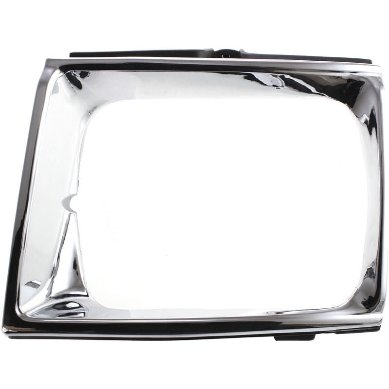 Headlight Door for Toyota Pickup 1989-1991, Right (Passenger), 4WD (Four-Wheel Drive), Chrome, Replacement