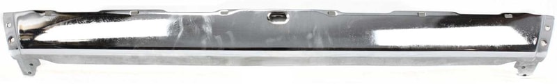 Step Bumper Face Bar for Toyota 4Runner 1990-1995, Without Pad, With Pad Provision, Without Mounting Bracket, Chrome, Excluding 15X7 Wheels Type, Excluding Spare Tire Provision, Replacement