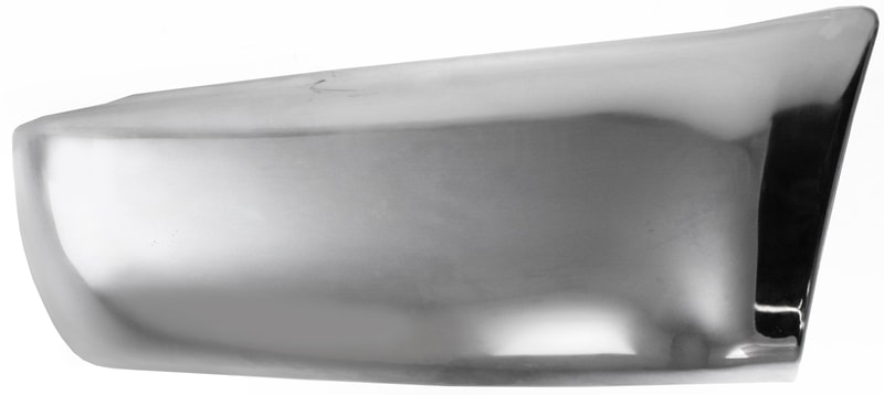 Rear Bumper End for Toyota 4Runner 1990-1995, Right (Passenger) Side, Chrome, Steel, Replacement