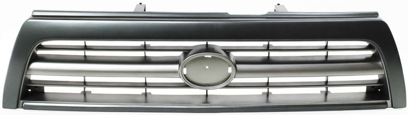 Grille for Toyota 4Runner 1996-1998 Models, Painted Gray Shell and Insert, Fits 4-Cylinder/6-Cylinder Engines, Replacement