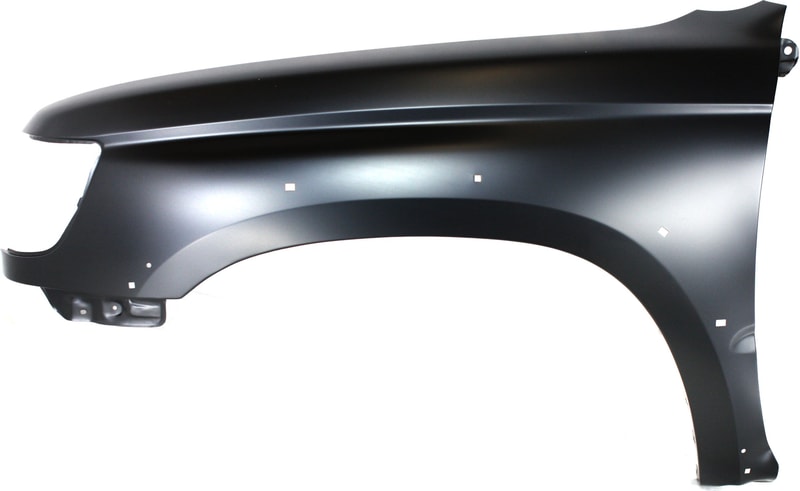 Front Fender for Toyota 4Runner 1996-2002, Primed (Ready to Paint), 6 Cylinder, with Fender Flare Holes, Left (Driver), Replacement