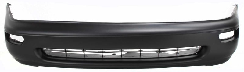 Front Bumper Cover for Toyota Corolla 1993-1997, Primed (Ready to Paint), Replacement