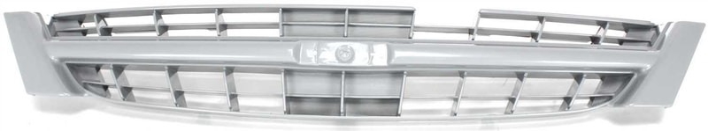Grille for Nissan Maxima 1997-1999, Gray Shell and Insert, Replacement