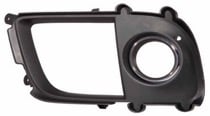 Front Bumper Insert for 2008 - 2011 Mitsubishi Lancer Evolution, Right (Passenger) Side, Fog Light Bezel,  8321A134, Replacement