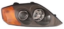 2003 - 2005 Hyundai Tiburon Front Headlight Assembly Replacement Housing / Lens / Cover - Right (Passenger)