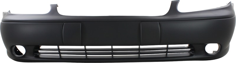 Front Bumper Cover for Chevrolet Malibu 1997-2003/Classic 2004-2005, Primed (Ready to Paint), with Fog Light Holes, Replacement