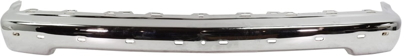 Front Bumper for Chevrolet Blazer 1998-2005/S10 Pickup 1998-2004, Chrome, with LS Appearance Package, with Moulding Holes, Replacement