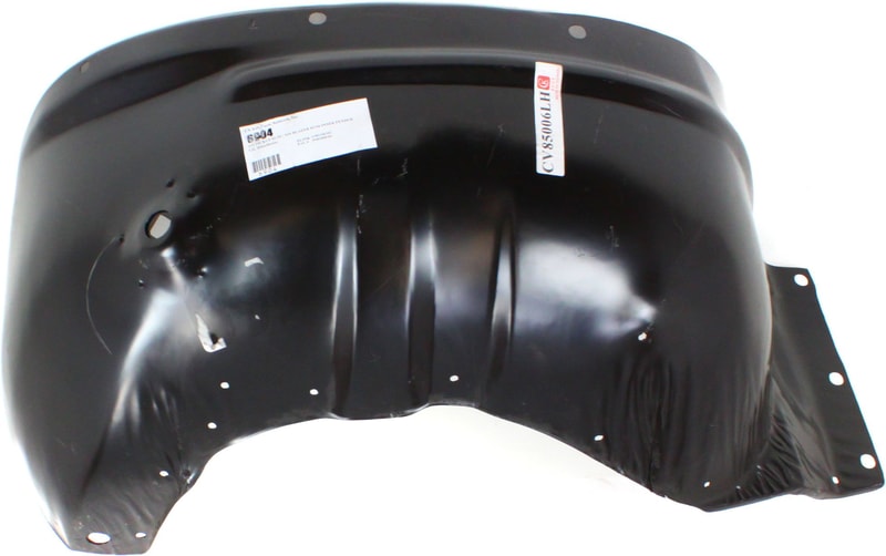 Inner Fender for Chevrolet S10 Pickup (1982-1993) / S10 Blazer (1983-1994), Left (Driver) Wheelhouse, Steel, Black, Replacement