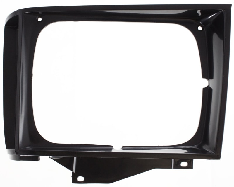 Headlight Door for Chevrolet S10 Pickup 1982-1990, Left (Driver), Black, Replacement