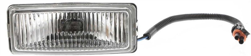 Front Fog Light Assembly for Nissan Pathfinder (1987-1995), Nissan Pickup (1995-1997), 1-Piece, Right (Passenger)=Left (Driver), Replacement