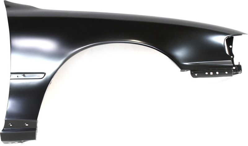 Primed (Ready to Paint) Front Fender for 1992-1996 Toyota Camry, Right (Passenger) Side, Steel, Replacement
