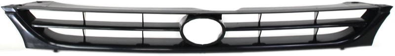 Plastic Grille for 1995-1996 Toyota Camry, Painted Black Shell and Insert, Japan Built, Replacement