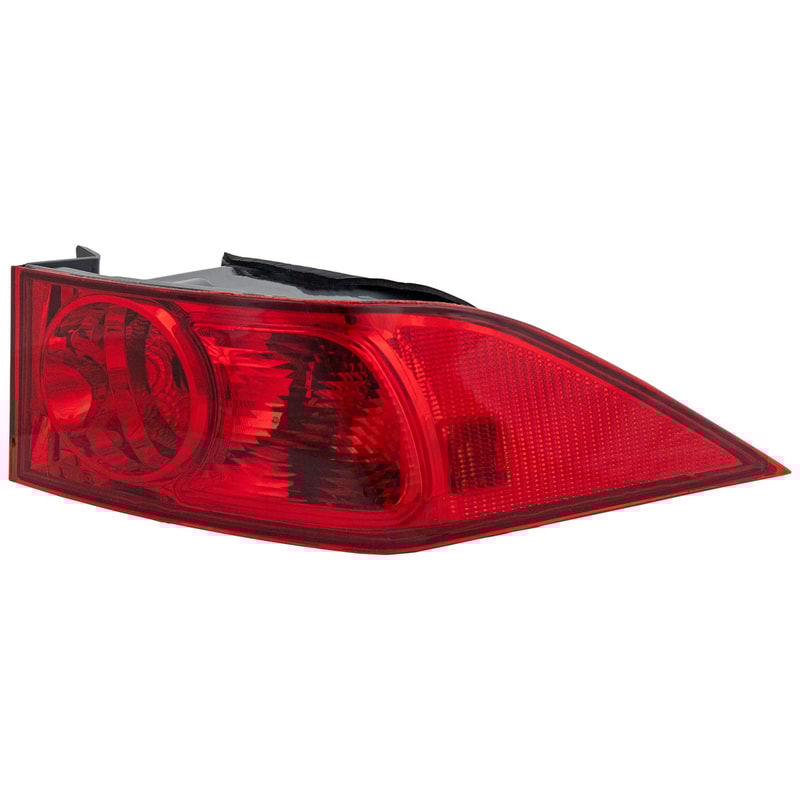 Tail Light for Acura TSX 2004-2005, Right (Passenger) Side, Outer, Lens and Housing, Replacement