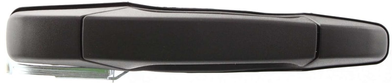Rear Exterior Door Handle for Chevrolet Silverado/GMC Sierra 1500 (2007-2013), 2500 HD/3500 HD (2007-2014), Left (Driver), Textured Black, Excludes 2007 Classic, Replacement