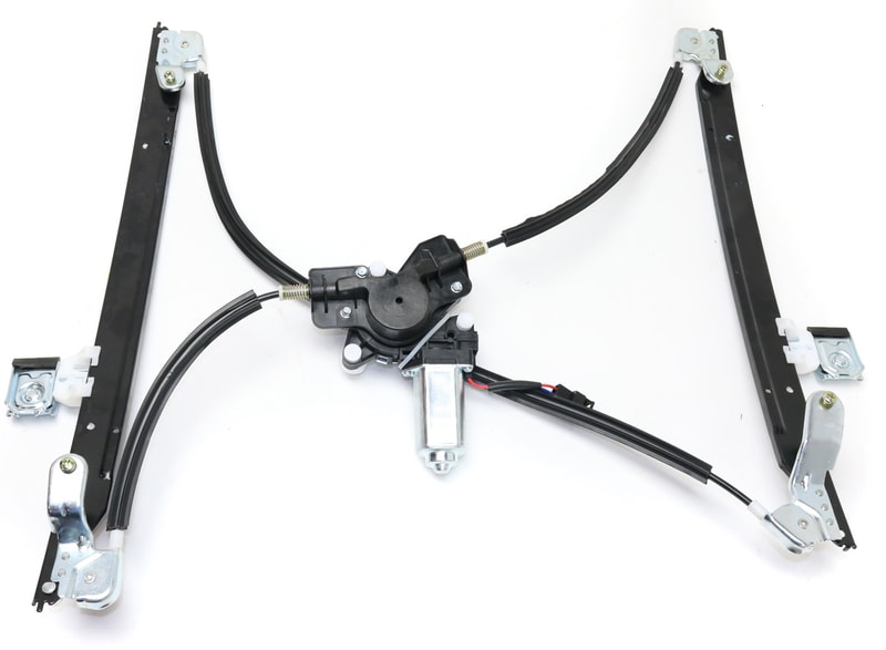 Front Window Regulator for Dodge Caravan 2004-2007, Right (Passenger), Power, with Motor, Replacement
