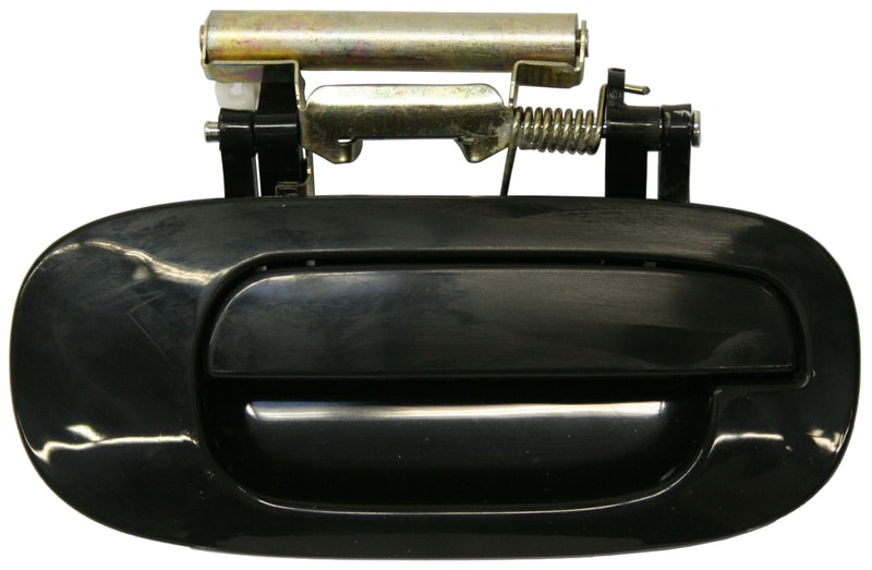 Rear Exterior Door Handle for Dodge Dakota 2000-2004/Durango 1998-2003, Right (Passenger), Textured Black, Plastic, Replacement