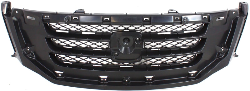 Grille for 2008-2010 Honda Odyssey, Painted Black Shell and Insert, Replacement (CAPA Certified)