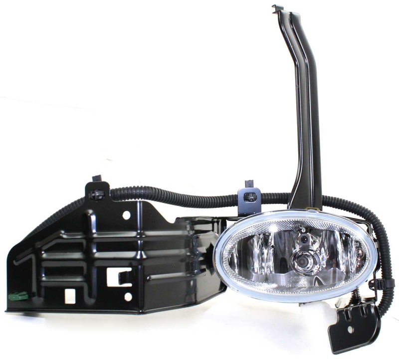 Front Fog Light Assembly for 2008-2010 Honda Accord, Factory Installed, Left (Driver) Side, Sedan, Replacement