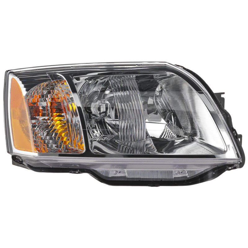 Headlight Assembly for Mitsubishi Endeavor 2004-2011, Right (Passenger), Halogen, Replacement