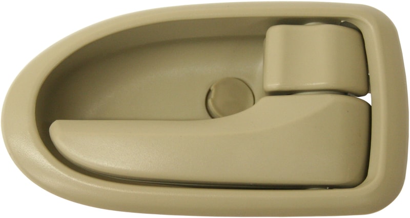Front Interior Door Handle for Mazda MPV 2000-2006, Right (Passenger), Beige, Rear, Replacement