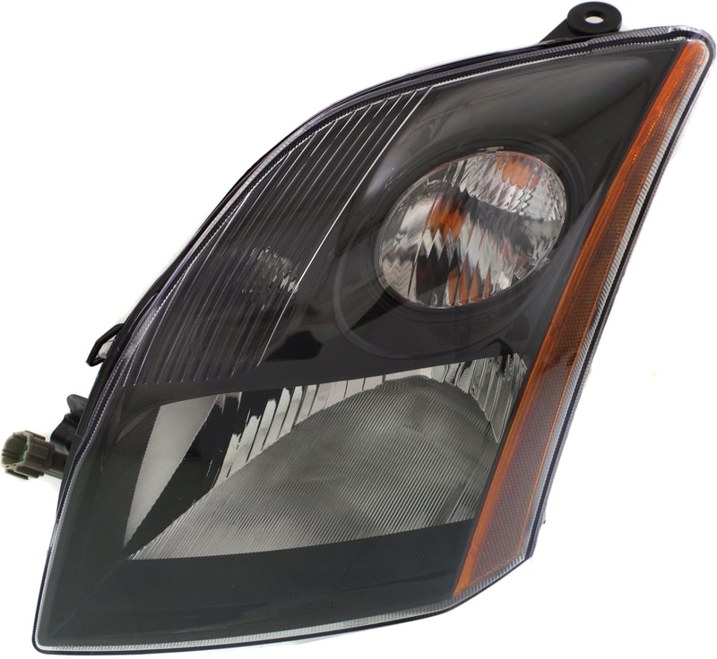 Headlight Assembly for Nissan Sentra 2007-2009 SE-R/SE-R Spec V Models, Halogen, Left (Driver), 2.5L Engine, Replacement