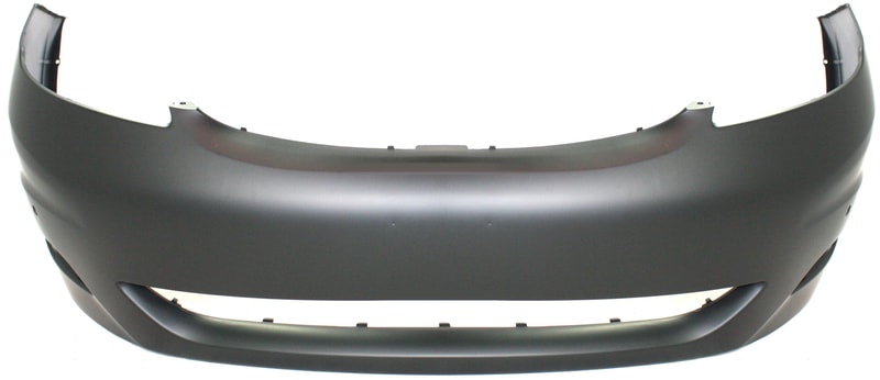 Front Bumper Cover for Toyota Sienna 2006-2010, Primed (Ready to Paint), with Parking Assist Sensor Holes, Replacement