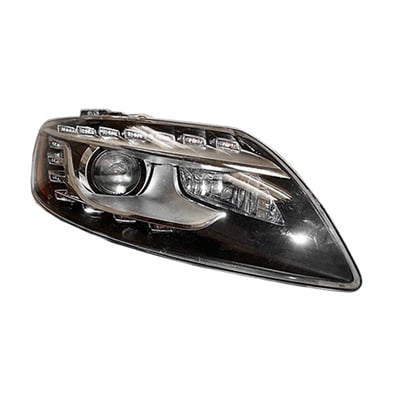 2010 - 2015 Audi Q7 Headlight Lens Housing - (Brand: LKQ Platinum Plus) - Right (Passenger) Side - (Base 3.6L Sport Utility + Base 3.0L Sport Utility + Base 3.0L, 4.1L Sport Utility + Sport 3.0L Sport Utility + Premium 3.6L Sport Utility + Premium 4.2L, 3.6L Sport Utility + Premium 3.0L Sport Utility + Luxury 3.6L, 4.2L Sport Utility + Luxury Replacement