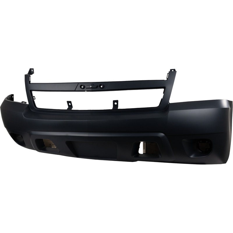 Front Bumper Cover for Chevrolet Suburban/Avalanche (2007-2014), Primed (Ready to Paint), Without Off Road Package, Replacement