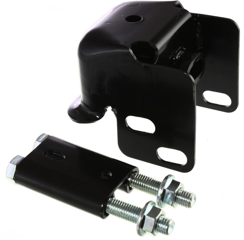 Front Bumper Bracket Impact Bar for Chevrolet Silverado Pickup 2007-2013, Steel, Right (Passenger) = Left (Driver), Excludes 2007 Classic, Replacement