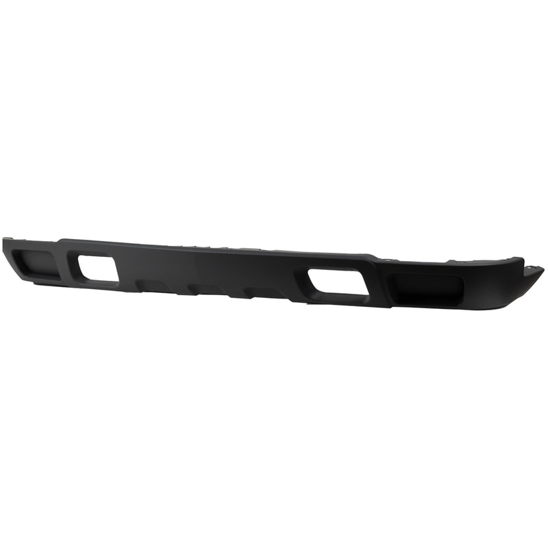 Front Lower Valance for Chevrolet Silverado 2003-2006, Textured Gray Air Deflector without Fog Light Holes and with Tow Hook Holes, Excluding SS/WT Models, Includes 2007 Classic, Replacement