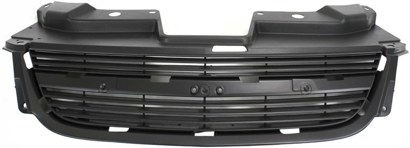 Upper Painted Gray Shell and Insert Grille for Chevrolet Cobalt 2005-2010, Fits Base, LS, LT, LTZ Models, Replacement