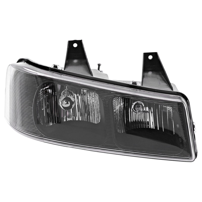 Headlight Assembly for GMC Express/Savana Van 2003-2023, Right (Passenger), Composite, Halogen, Replacement