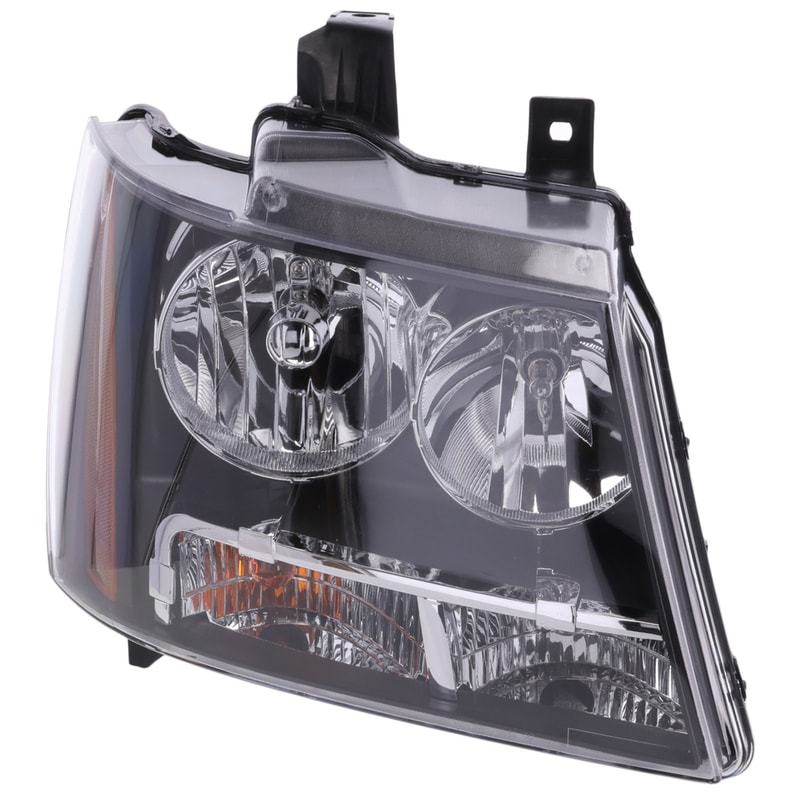Headlight Assembly for Chevrolet Tahoe 2007-2014, Right (Passenger), Composite, Halogen, Replacement
