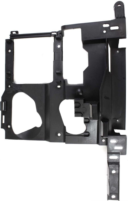 Headlight Bracket Support for Chevrolet Silverado (1999-2002) / GMC Sierra (1999-2007), Right (Passenger) Side, Fits 2007 Classic, Replacement