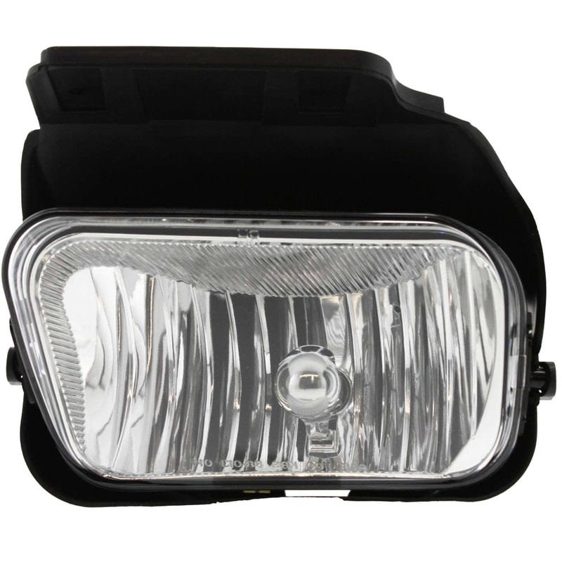 Front Fog Light Assembly for Chevrolet Avalanche 2002-2006, Left (Driver), Without Decor Package, Replacement