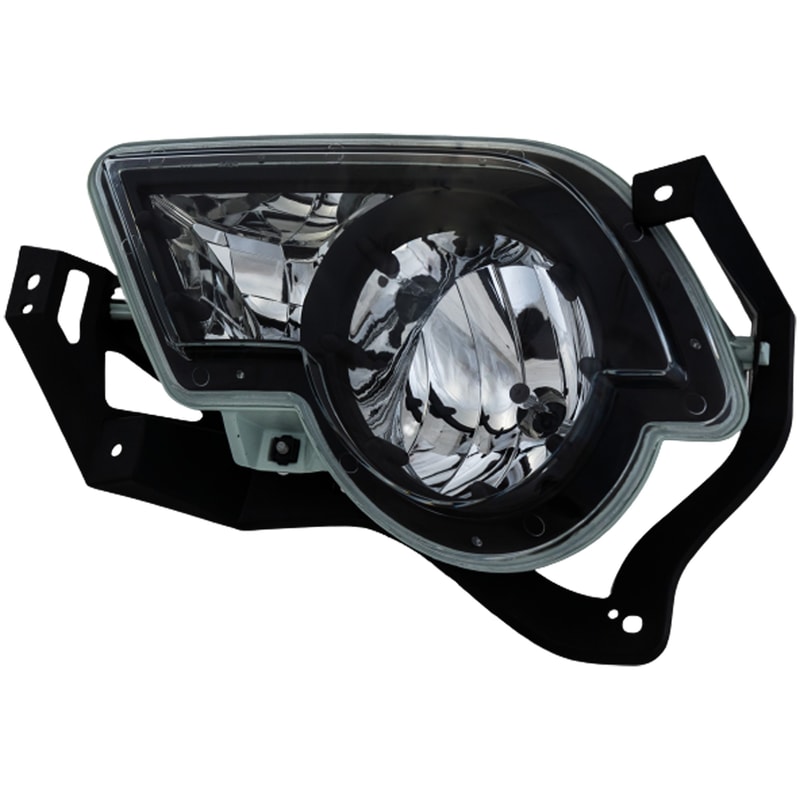 Front Fog Light Assembly for Chevrolet Avalanche 2002-2006, Left (Driver), with Body Cladding, Replacement