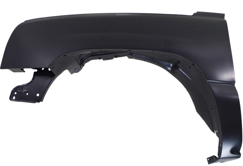 Front Fender for Chevrolet Silverado 2003-2007, Left (Driver), Primed (Ready to Paint), Includes 2007 Classic, Designed for USA Built Vehicle, Replacement