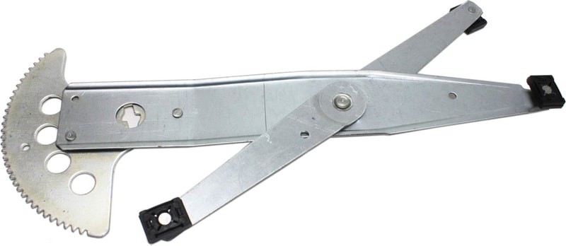 Front Window Regulator for Chevrolet Venture (1997-2005)/Pontiac Montana (1999-2009), Left (Driver), Power, without Motor, Replacement