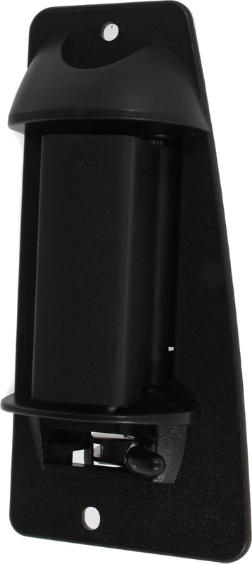 Rear Exterior Door Handle for Silverado/Sierra 1999-2006, Left (Driver), Textured Black Lever & Housing, Plastic, Extended Cab, Includes 2007 Classic, Replacement
