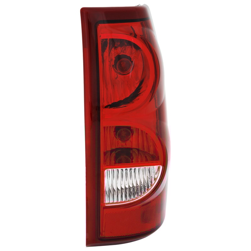 Tail Light Assembly for Chevrolet Silverado 1500/2500 2003-2003, Fleetside, Right (Passenger), Replacement