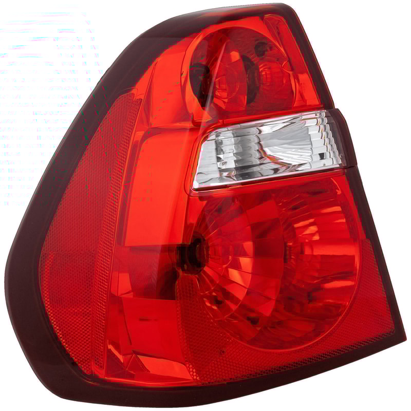 Tail Light Assembly for Chevrolet MALIBU 2004-2008 Left (Driver), Excludes Hybrid/Maxx Models, Includes 2008 Classic, Replacement
