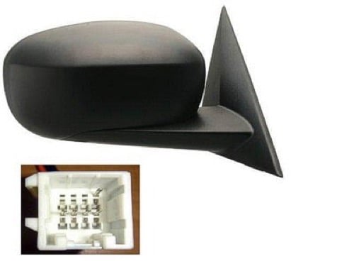Right (Passenger) Outside Rear View Mirror Assembly for 2006 - 2009 Chrysler 300, Power, Heated, Non-Folding, Paint to Match Finish, Code GTR/XR, OEM 1CJ981XRAC-PFM, Replacement
