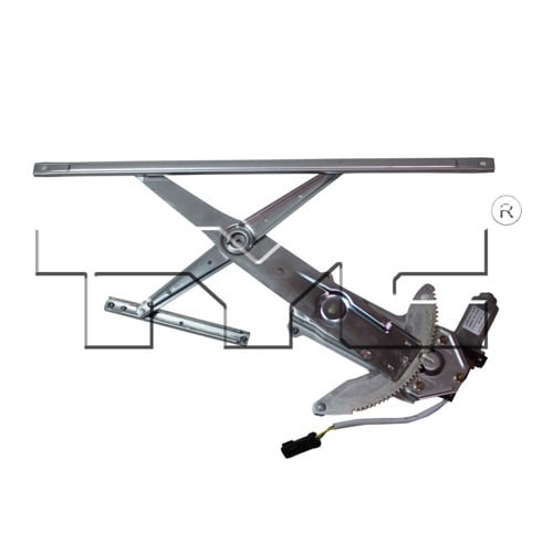 Front Right (Passenger) Door Glass Regulator with Power Window Motor for 2006 Chrysler Sebring Convertible,  4724282AH, Replacement