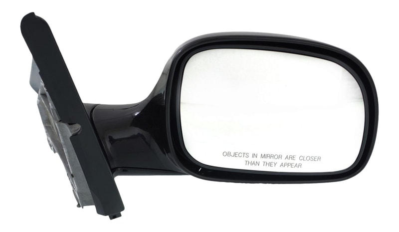 Manual Adjust Mirror for Dodge Caravan 1996-2000, Right (Passenger), Manual Folding, Non-Heated, Paintable, Replacement