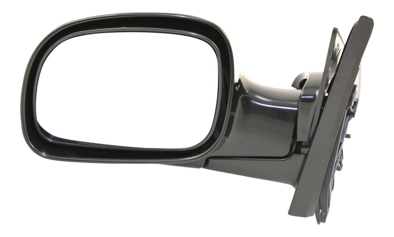Manual Adjust Mirror for Dodge Caravan 2001-2007, Left (Driver) Side, Manual Folding, Non-Heated, Paintable, Replacement