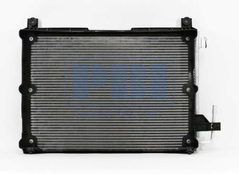 A/C Condenser for 1998 - 2002 Dodge Ram 2500 GAS, Early Design with Plastic Shroud, OEM Replacement: 55055824AC