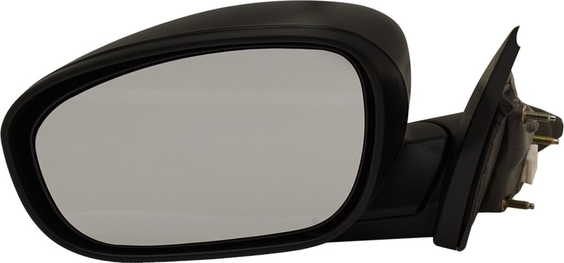 Power Mirror for Dodge Charger 2006-2010, Chrysler 300 2005-2010, Left (Driver), Manual Folding, Heated, Paintable, Replacement