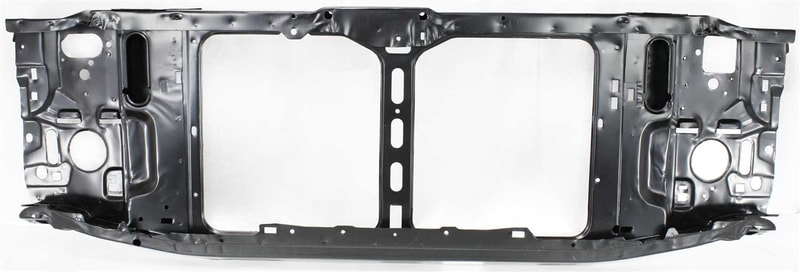 Radiator Support Assembly for Chevrolet Blazer 1998-2005, Black Steel, Replacement
